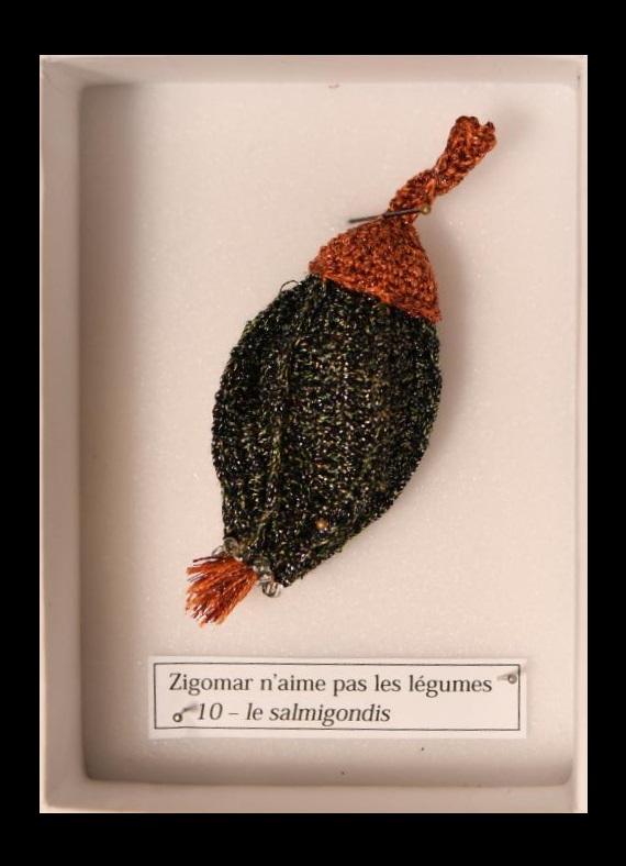 « ZAPL 10 – le salmigondis » Crochet, broderie perles Olivia Ferrand 11/2020